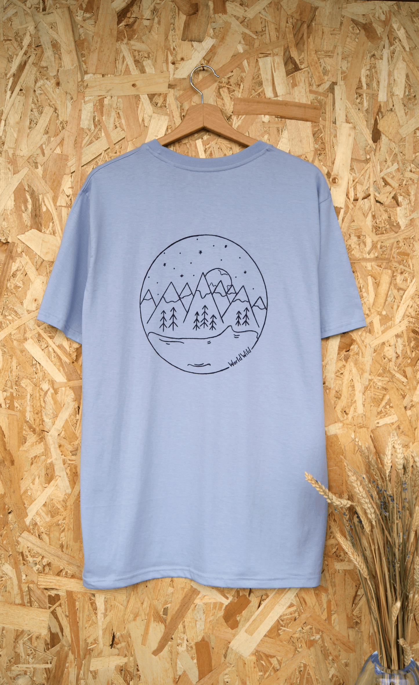 The Lake Design Serene Blue Tee