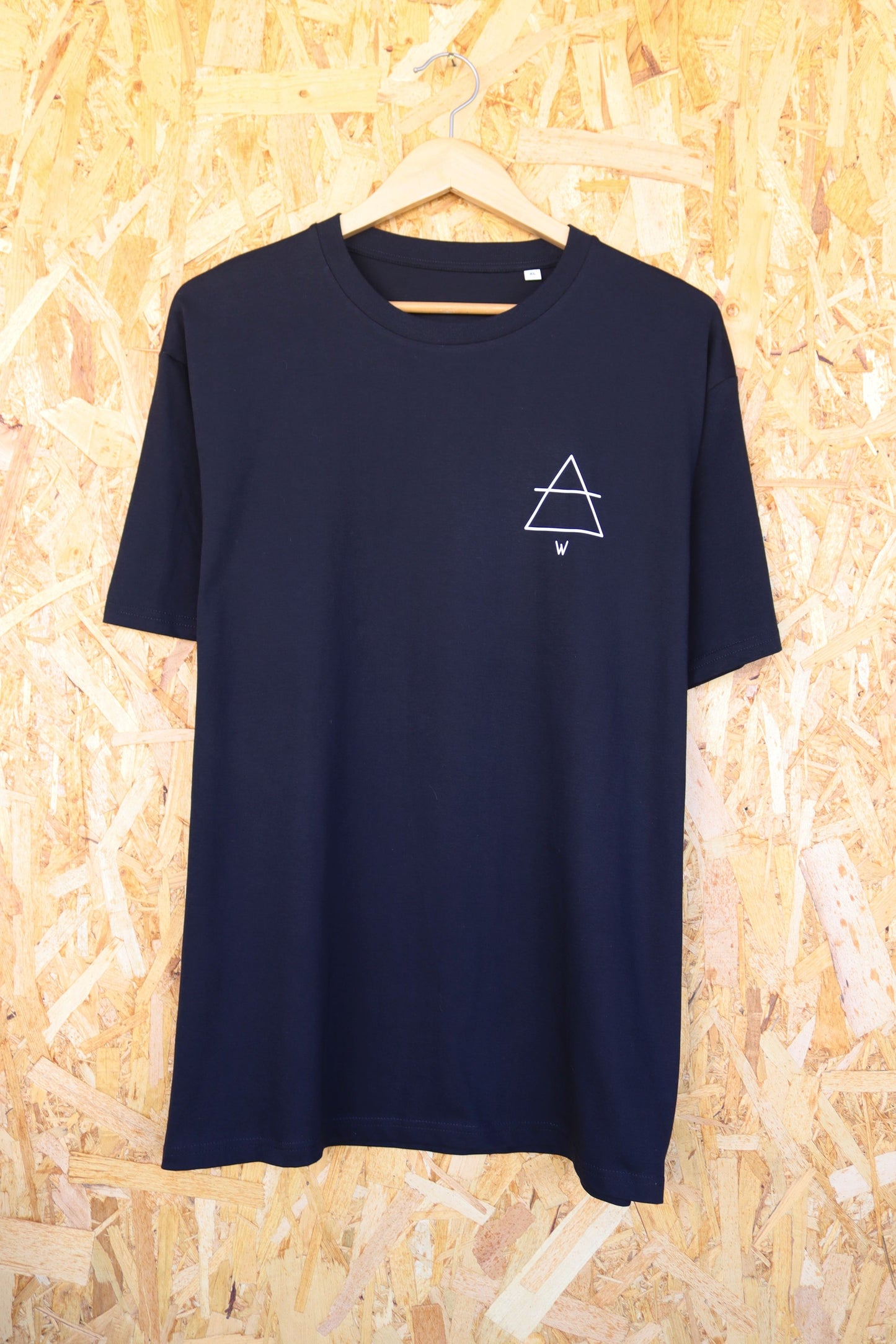 Chaos Print Black Tee