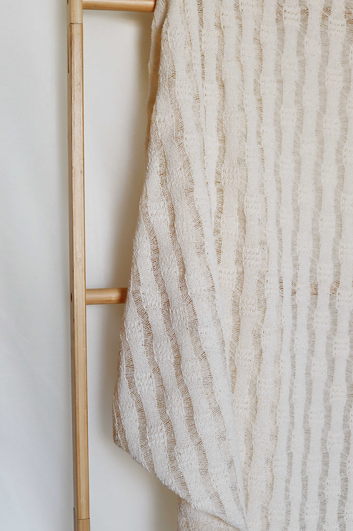 Natural Beige Summer Kimono Jacket