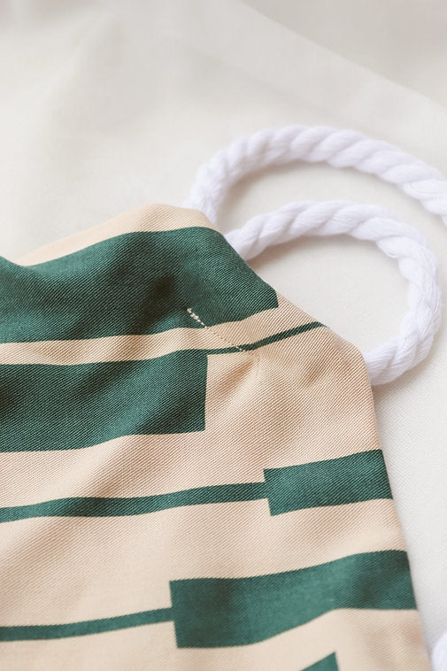 Ecovero Beige-Green Summer Outfit