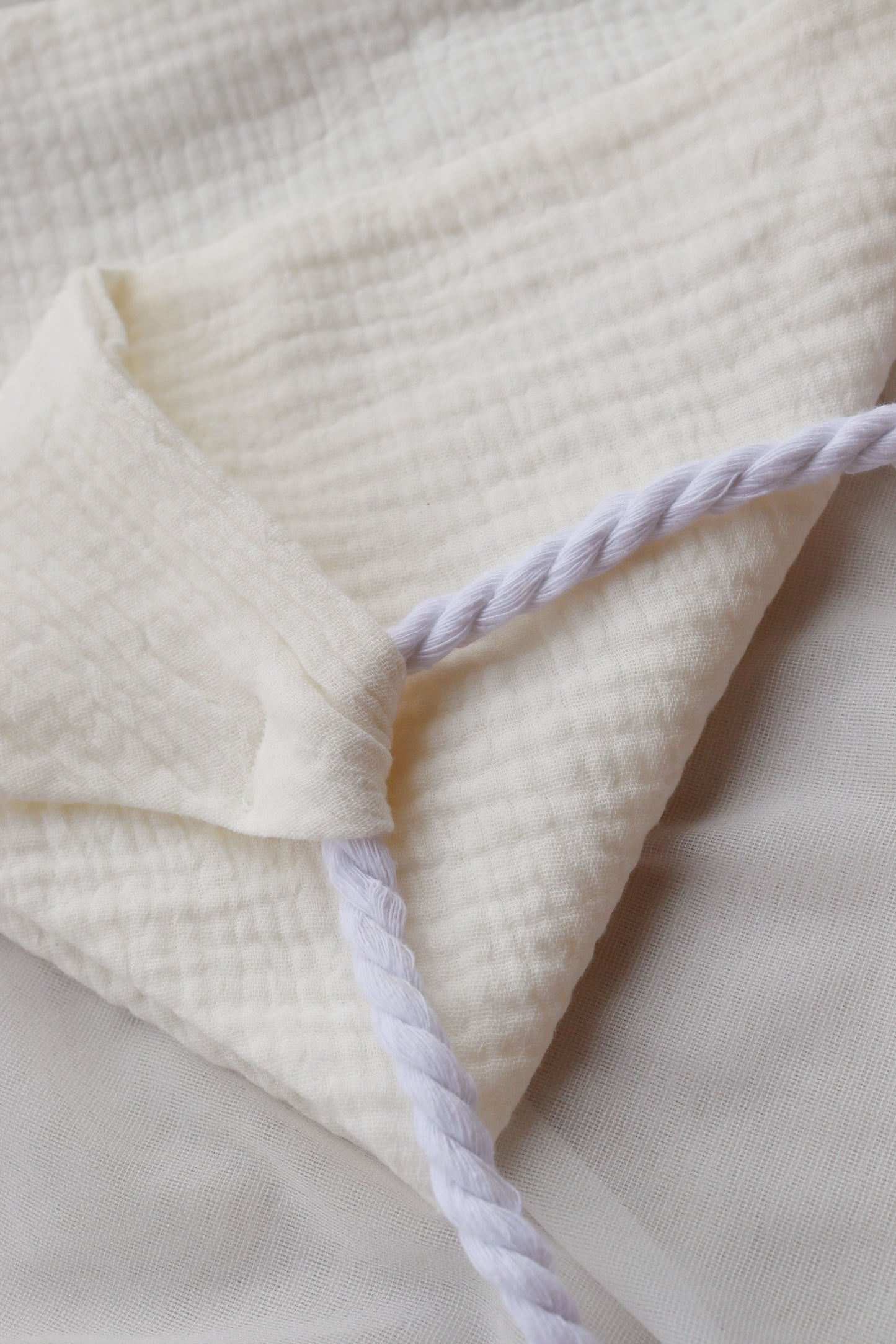 Organic Cotton Summer Shorts and Top Set | White