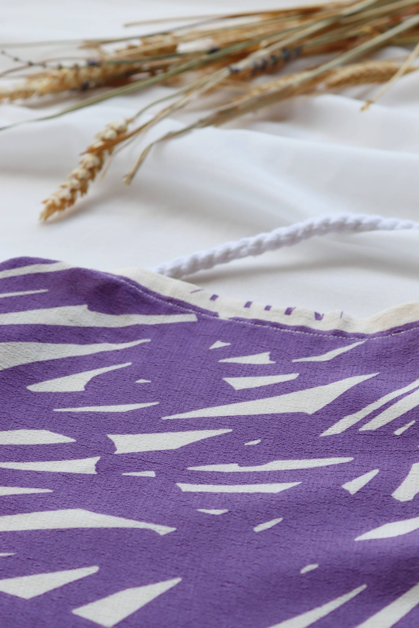 Lavender Blend Ecovero Summer Triangle Top