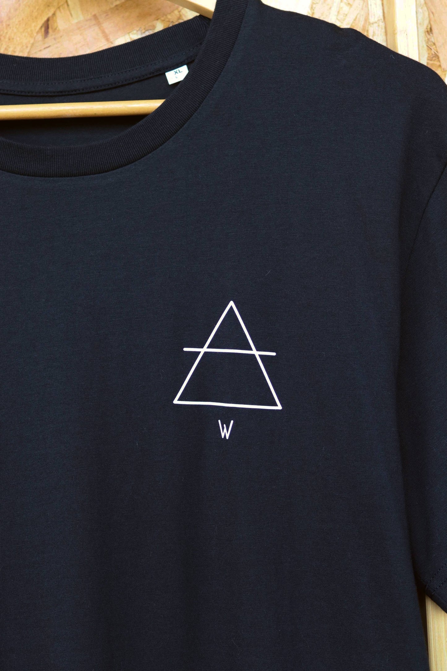 Chaos Print Black Tee