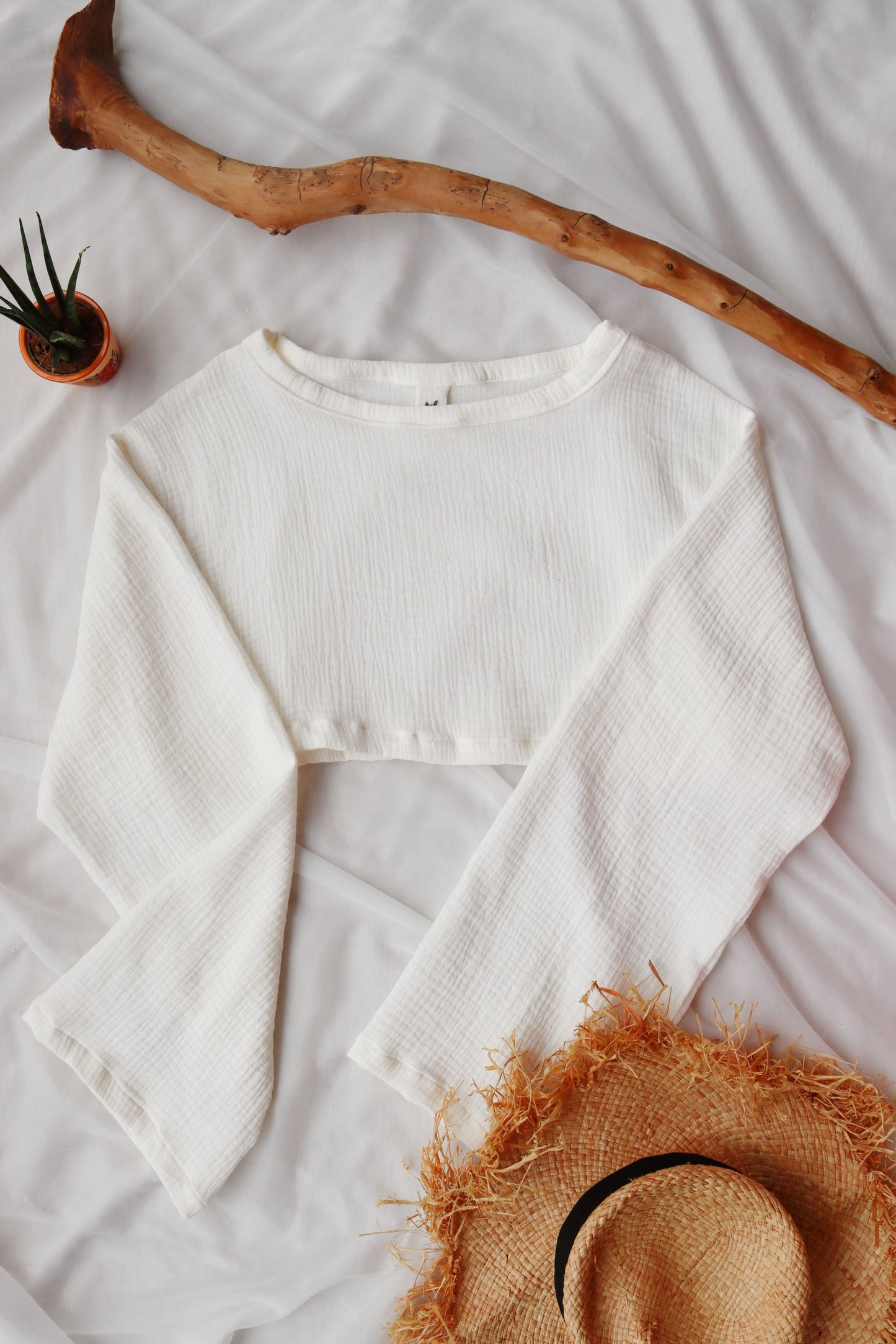 Ivory Organic Cotton Top