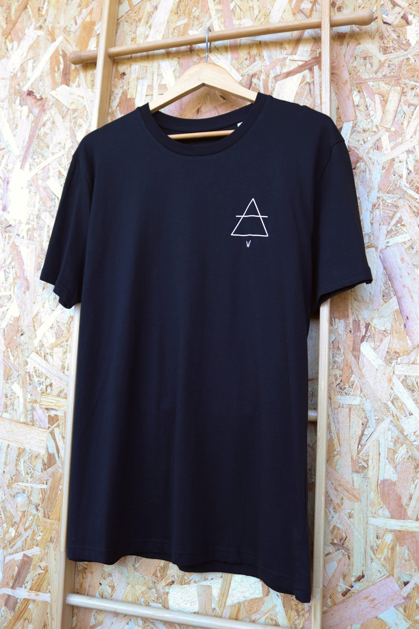 The Fates Print Black Tee