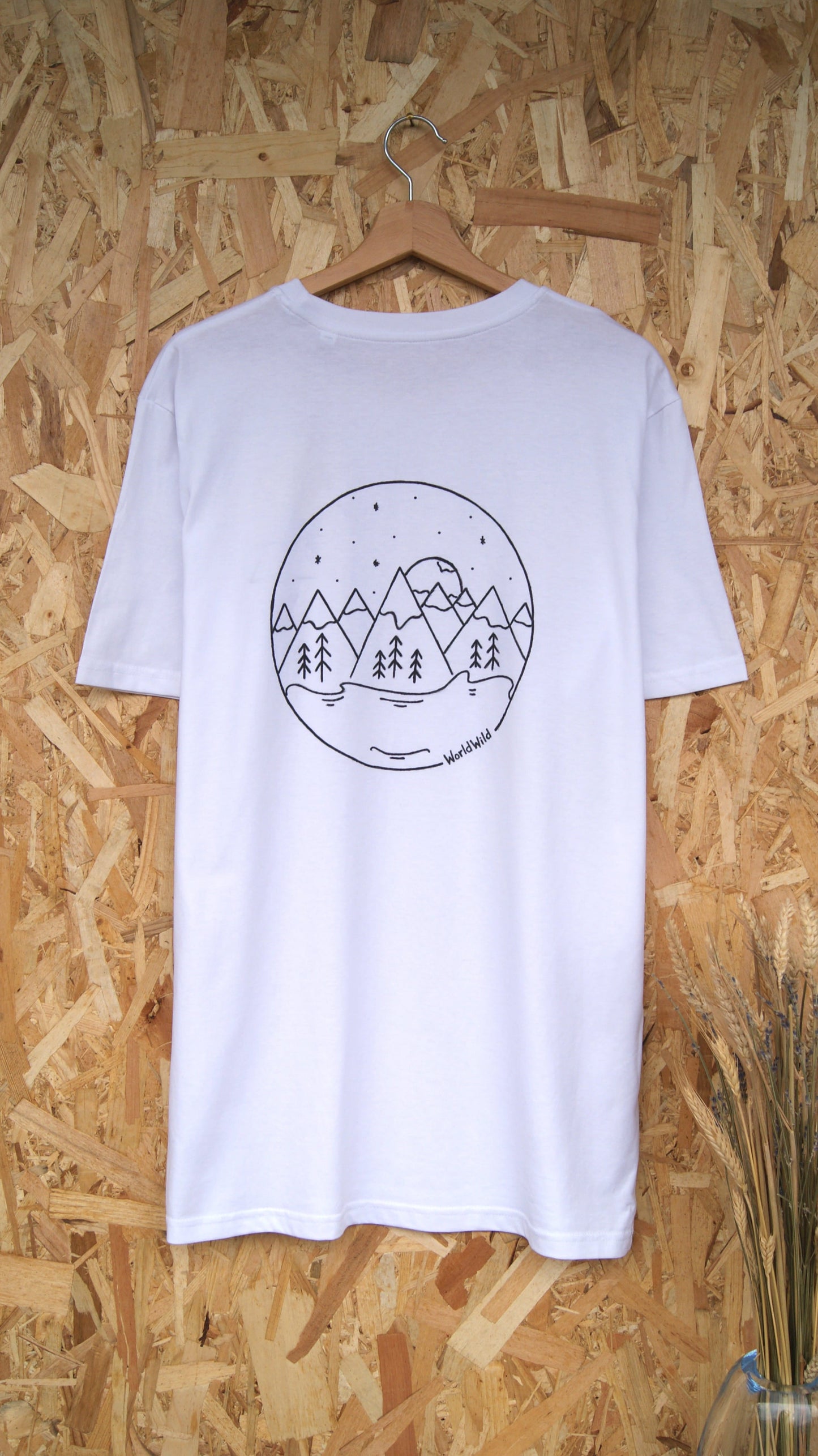 The Lake Design White Tee