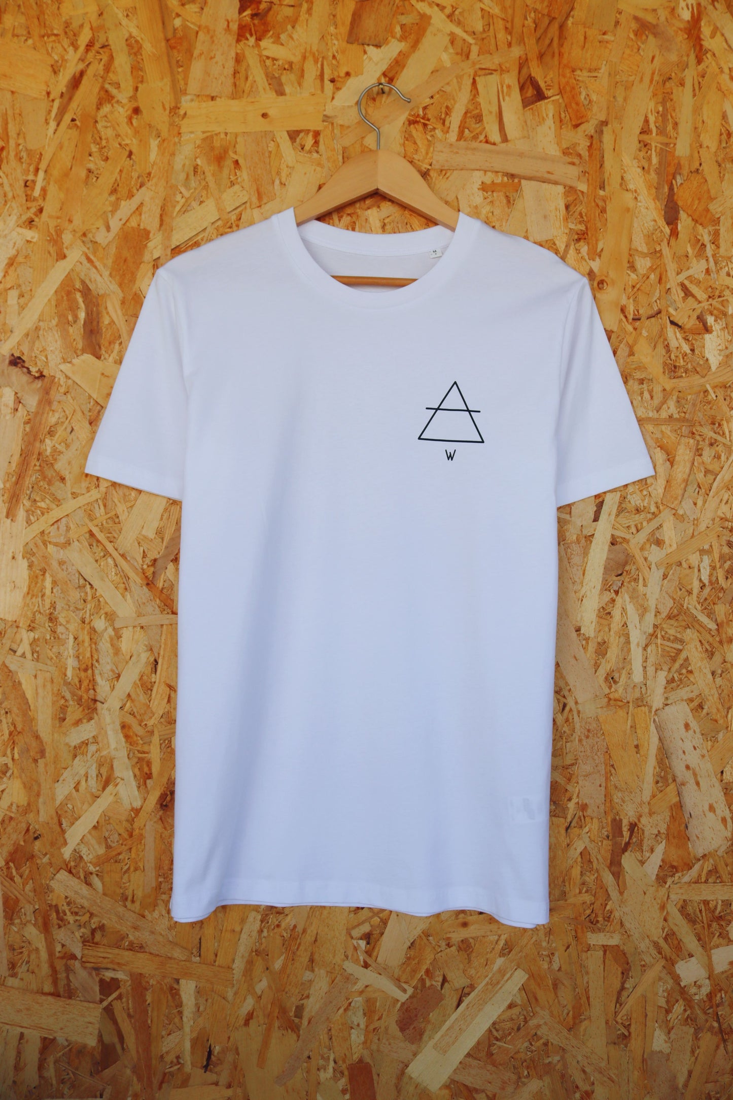 Chaos Print White Tee