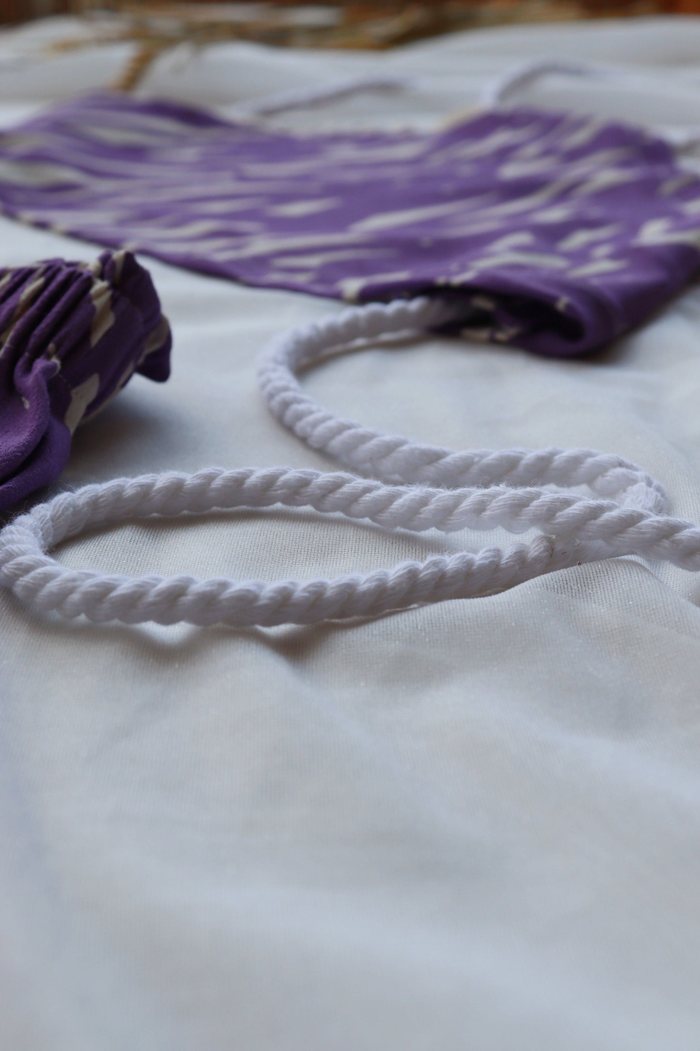 Lavender Blend Ecovero Summer Triangle Top