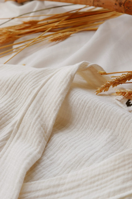 Ivory Summer Kimono Wrap Dress