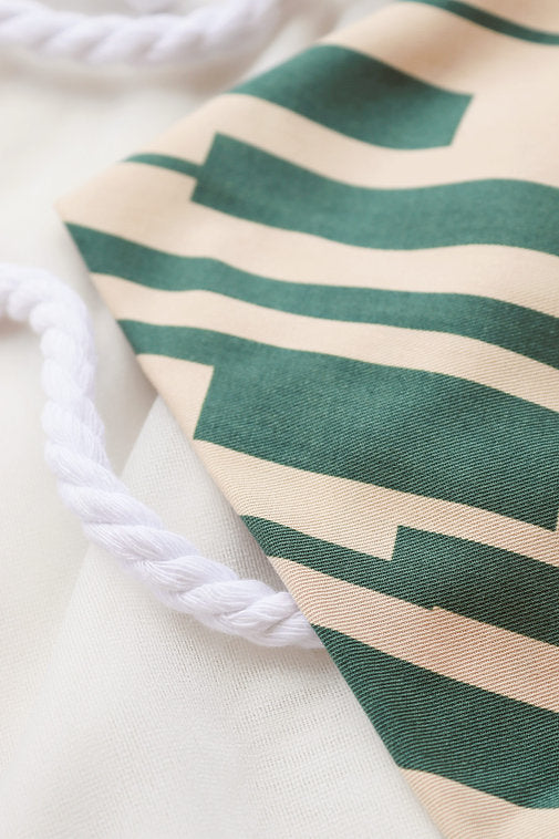 Ecovero Beige-Green Summer Outfit