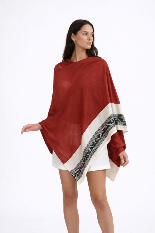 Firey Elegance Selene Shawl