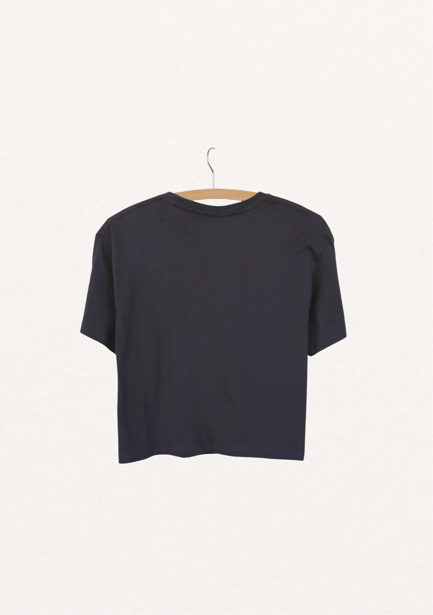 Wild Crop Tee - Matte Black