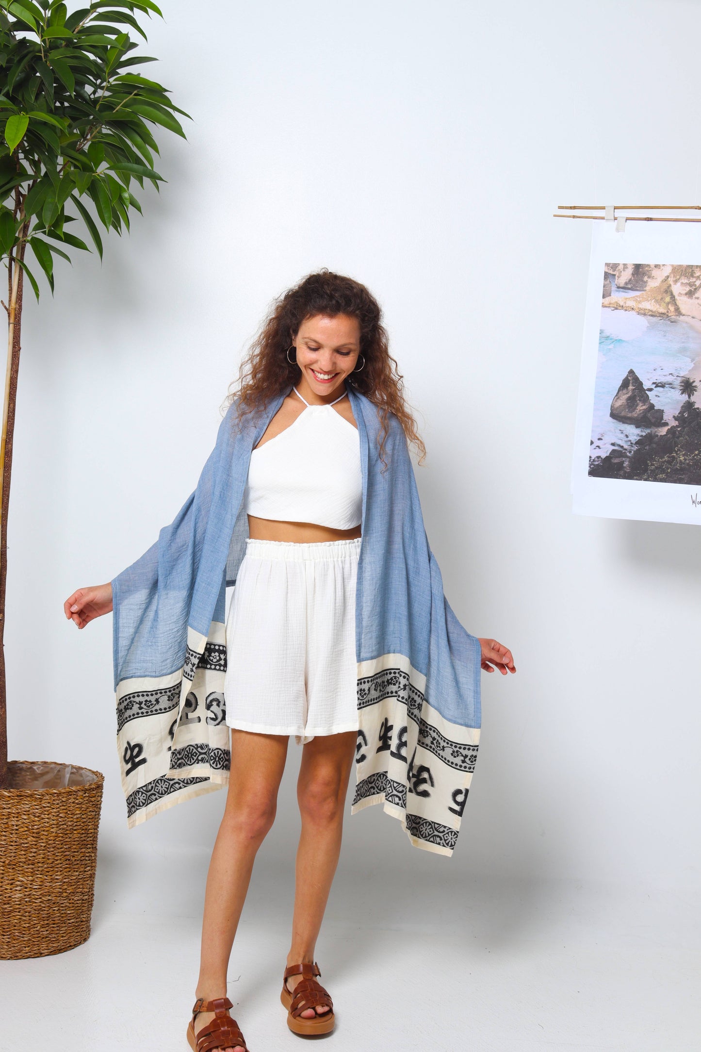 Blue Breeze - The Summer Shawl