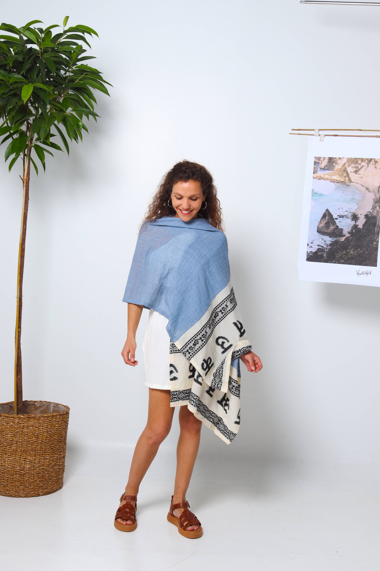 Blue Breeze - The Summer Shawl