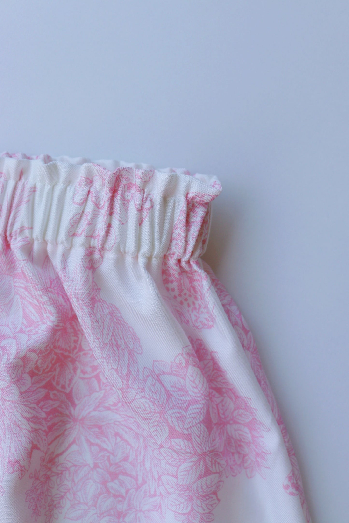 Pink Jungle Deadstock Viscose High Waisted Shorts – Wild Romantic Summer Shorts