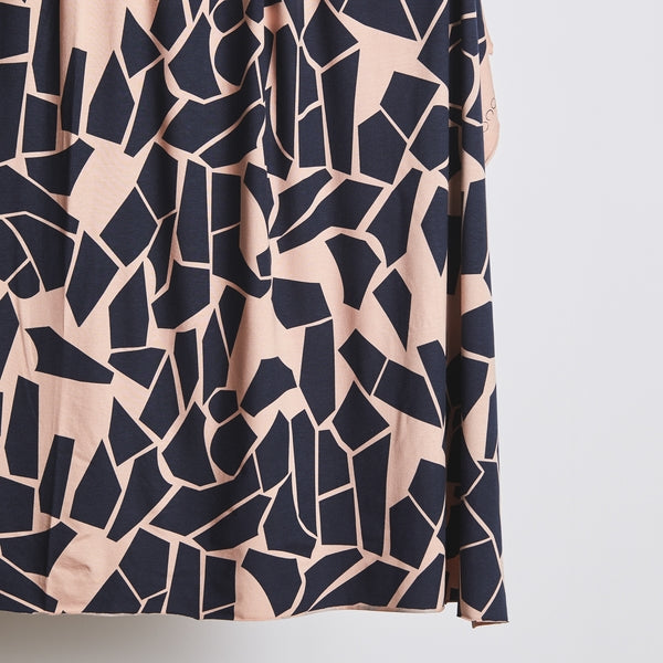 Pieces of the Earth Eclipse Midi Dress - Salmon