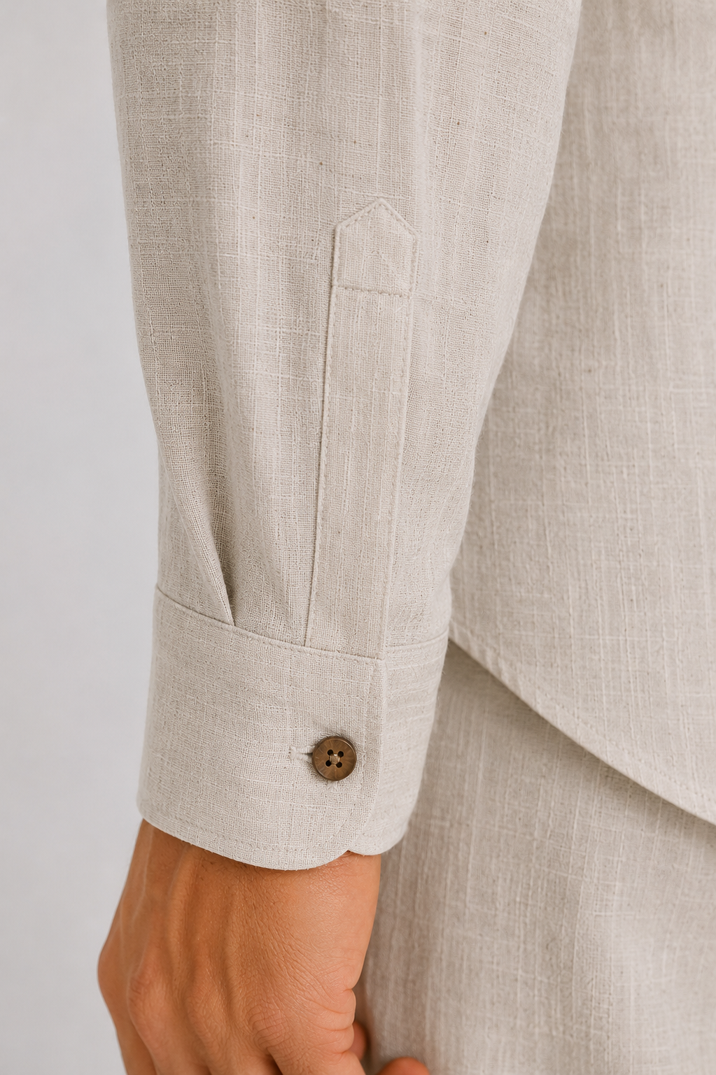Orion Linen Shirt - Earth