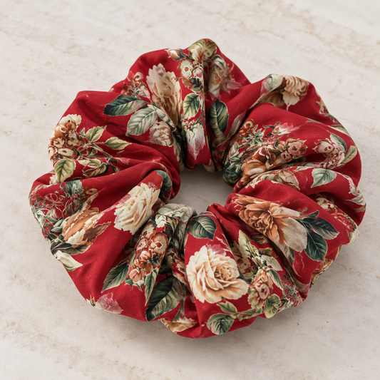 Wild Rose Scrunchie