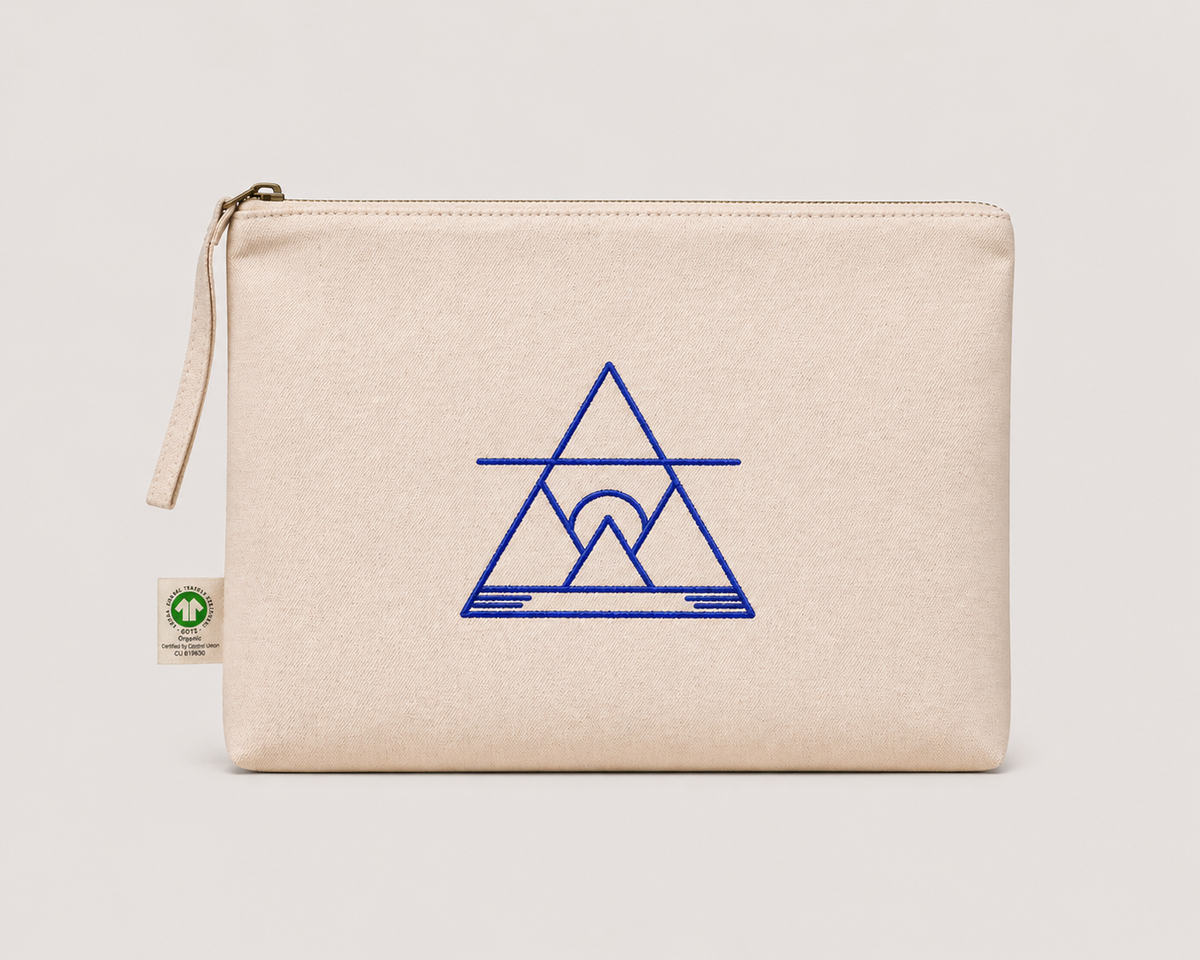 WorldWild Organic Cotton Pouch - Black