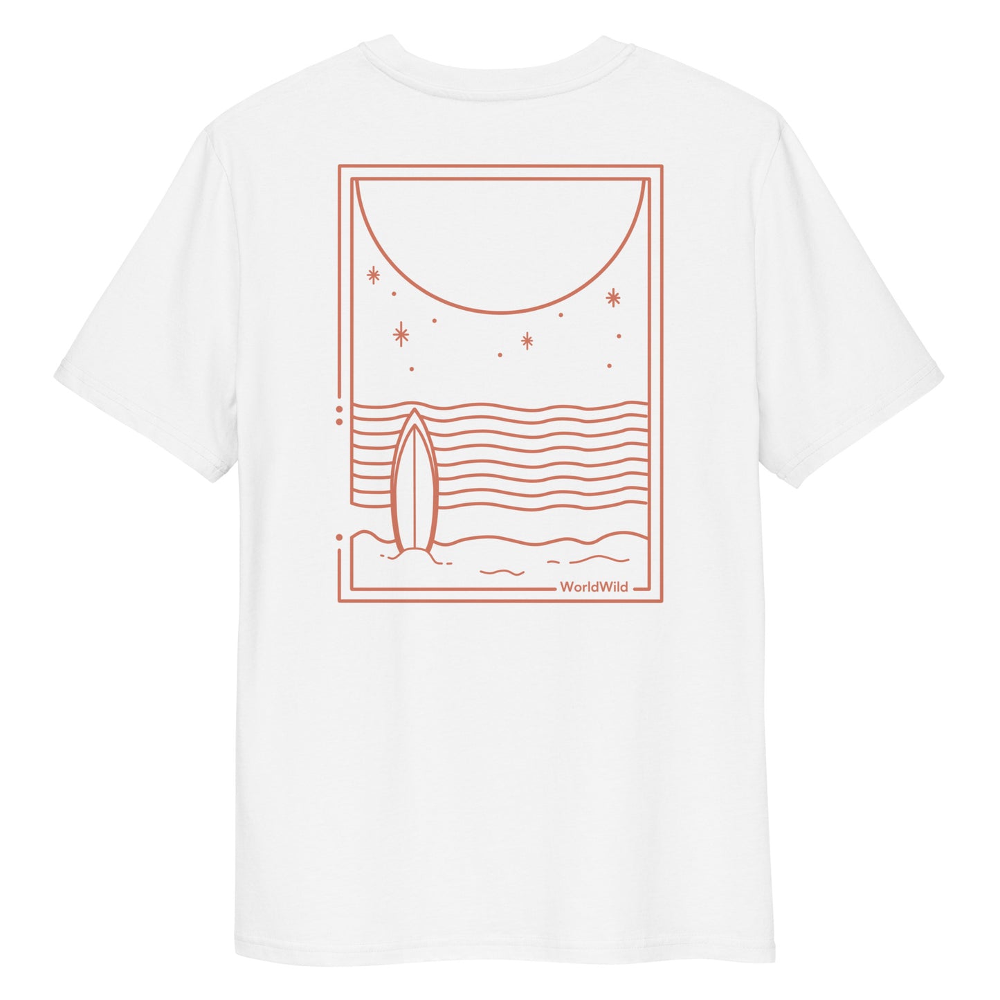 Surfing Through Life - White Tee