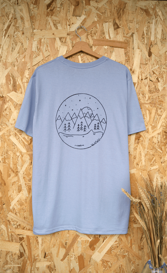 The Lake Design Serene Blue Tee