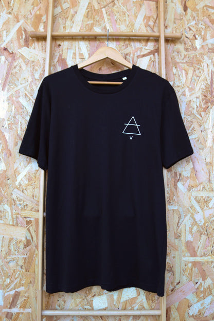 The Fates Print Black Tee