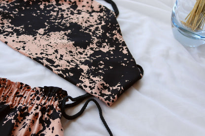 Peach Splash Ecovero Summer Triangle Top