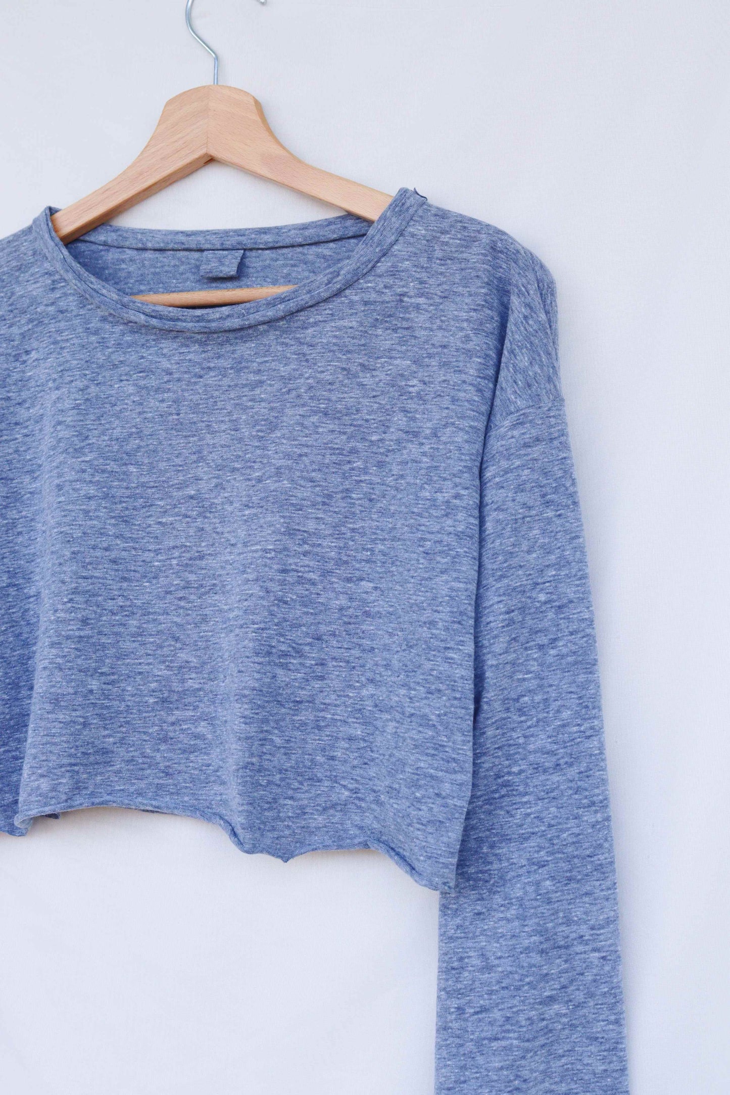 All Season Long Sleeve Top Heather Blue