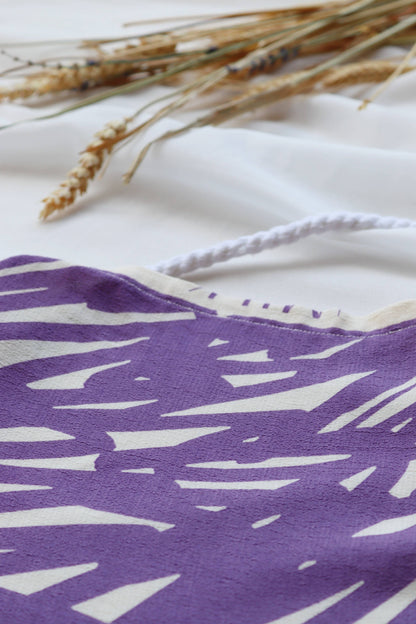 Lavender Blend Ecovero Summer Triangle Top