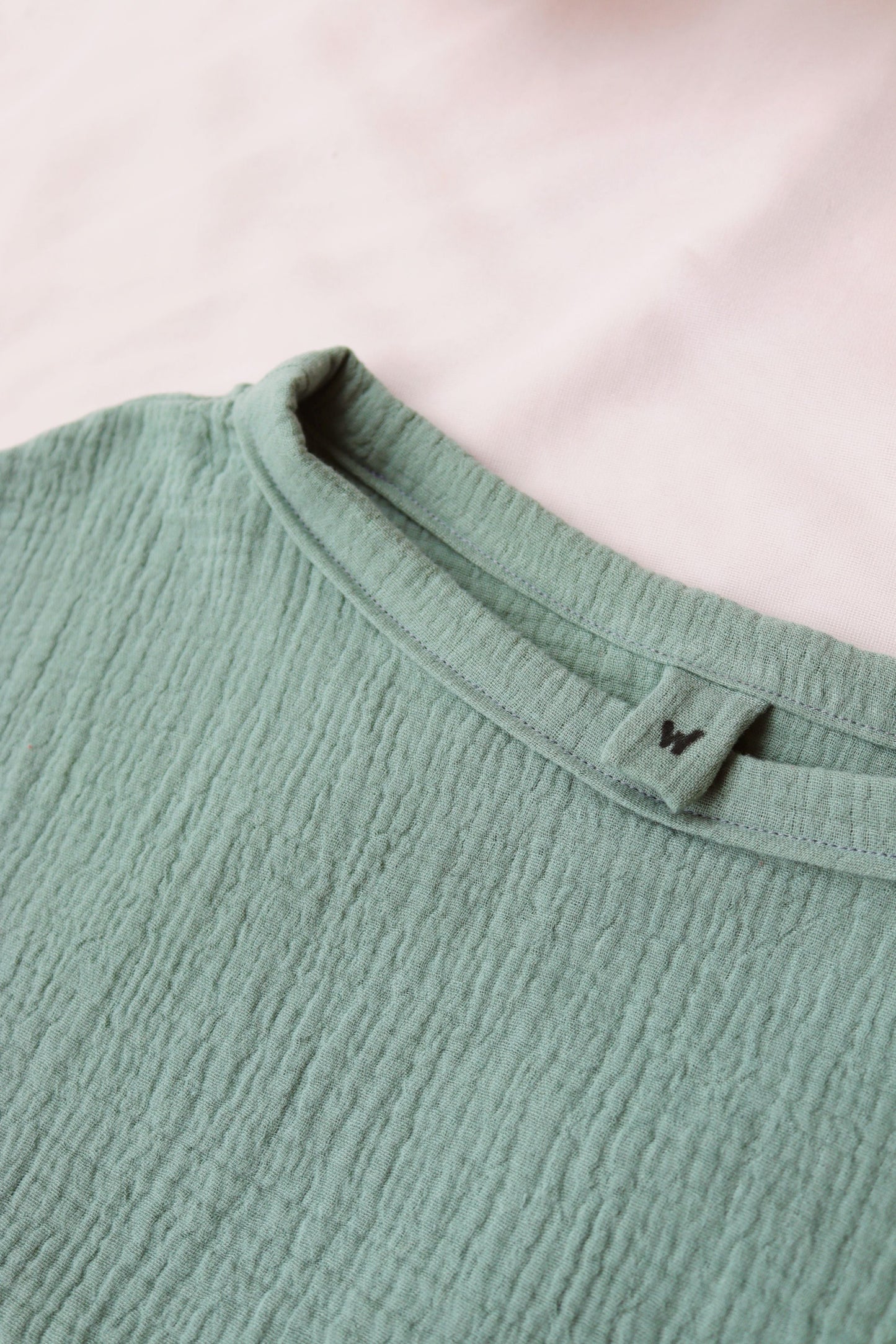 Dark Mint Organic Cotton Top