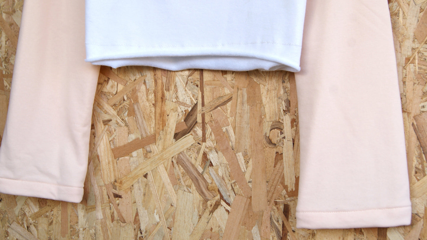 The Winter Crop Top - Soft Pink