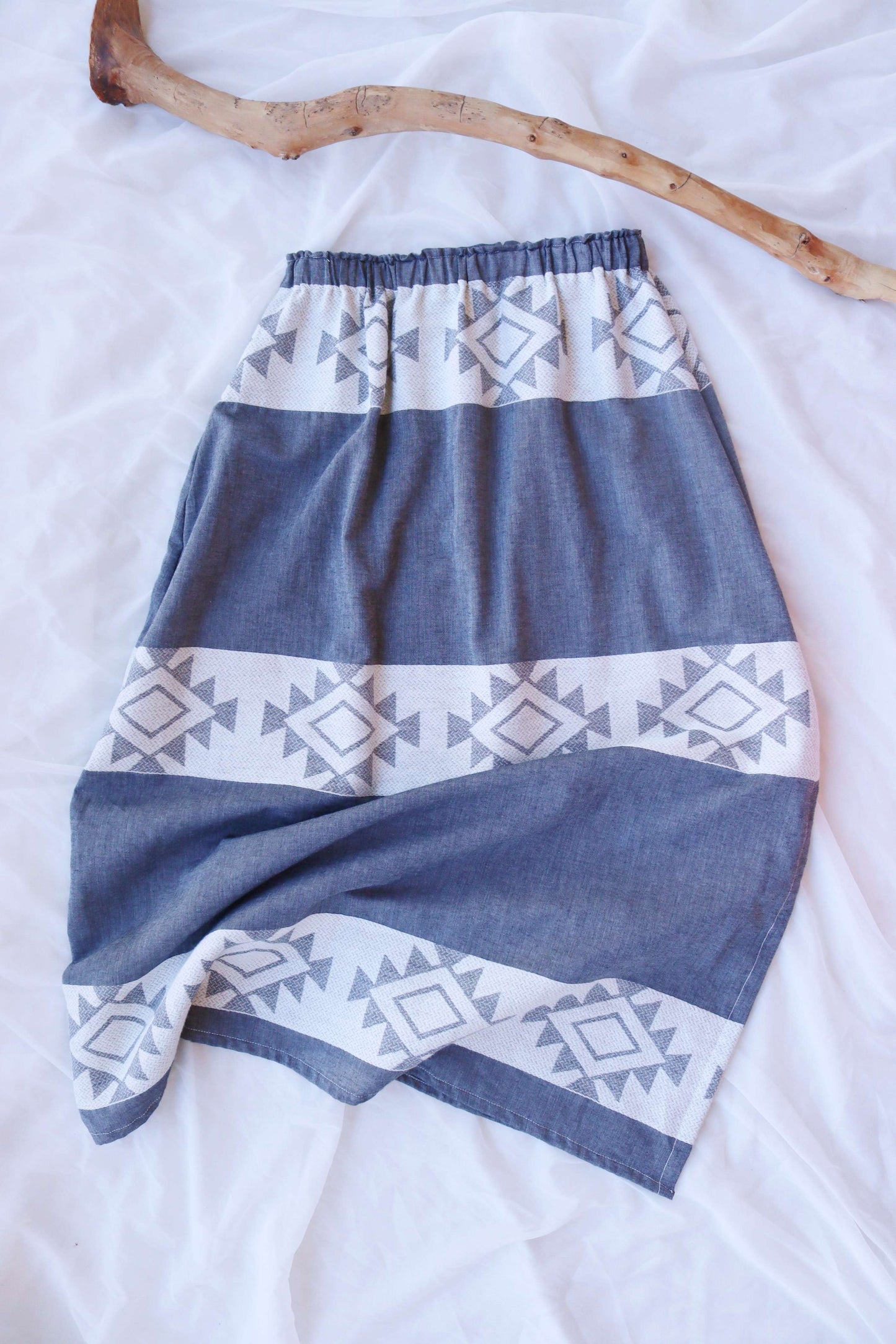 Boho Vibes Cotton Summer Skirt