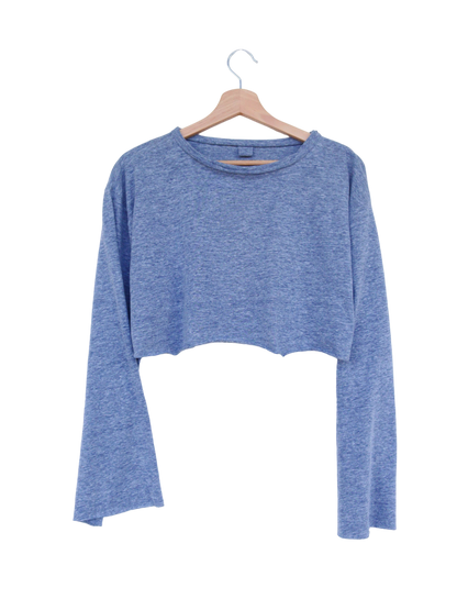 All Season Long Sleeve Top Heather Blue