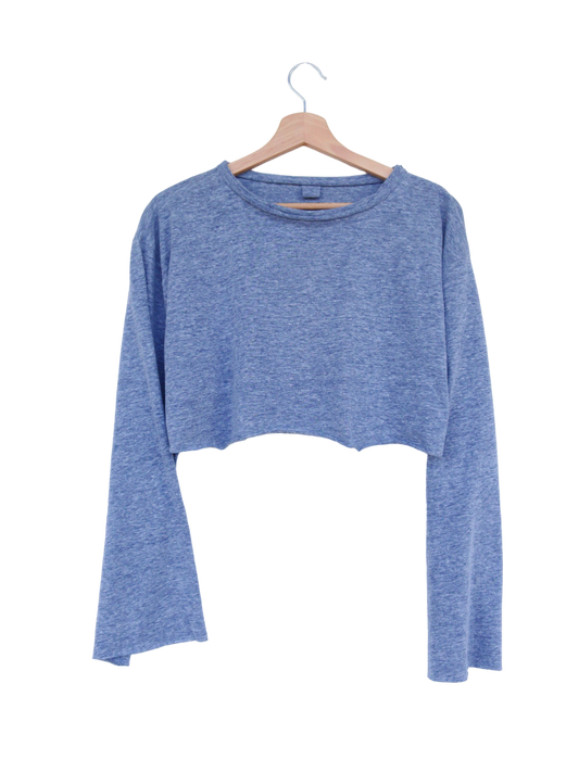 All Season Long Sleeve Top Heather Blue