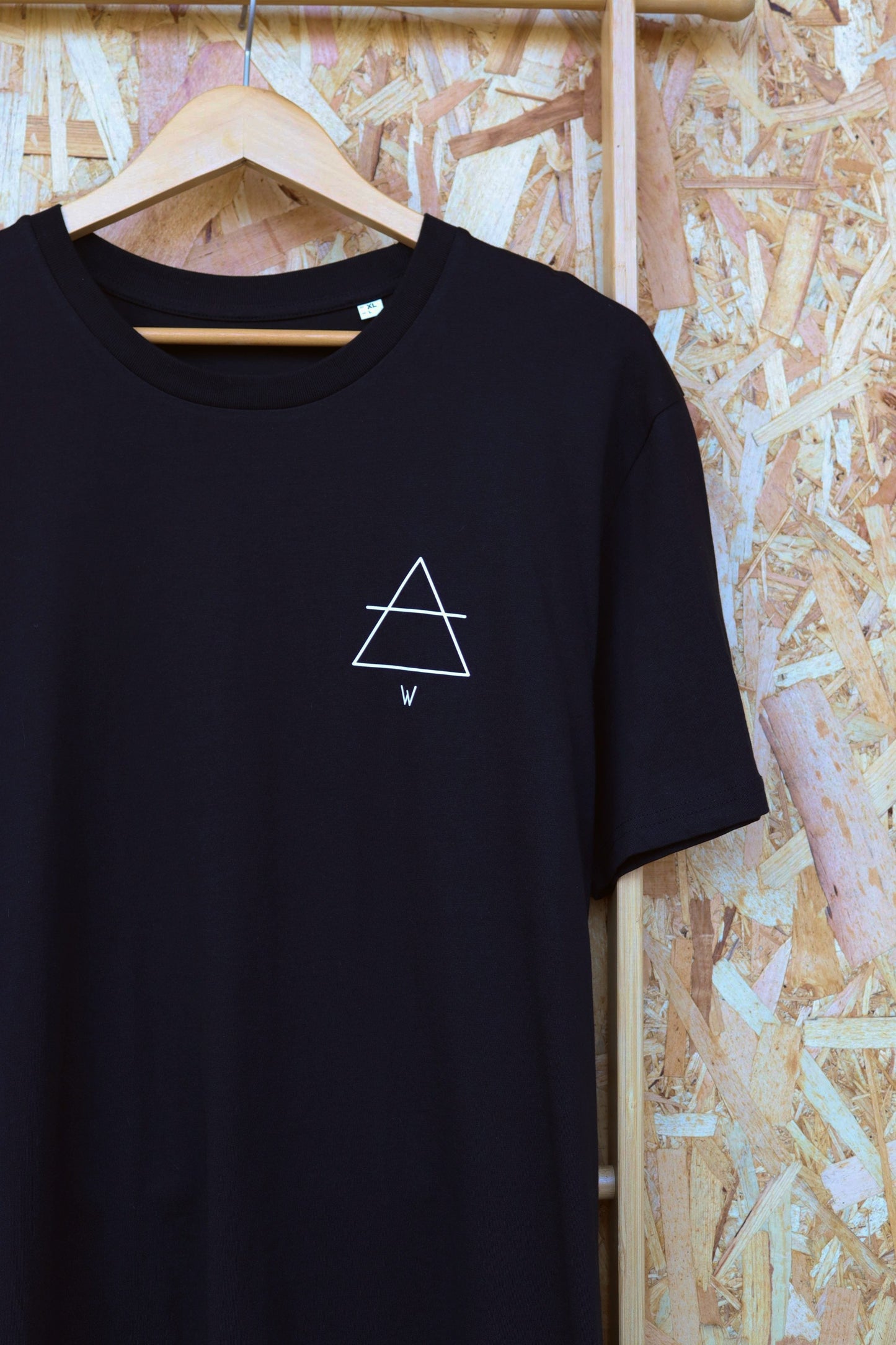 The Fates Print Black Tee