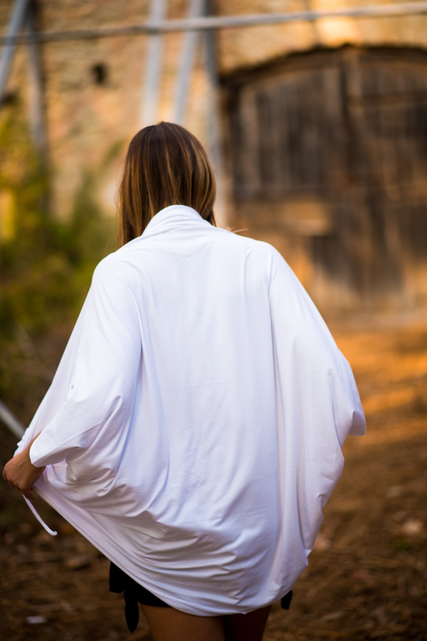Always With Me | White Kimono Summer Jacket