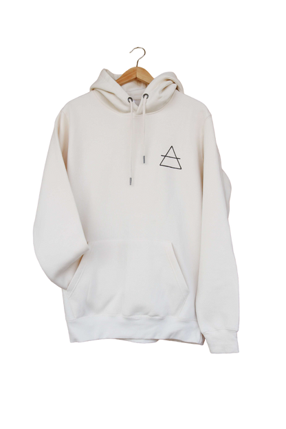Hoodie – Creme Retro
