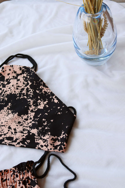 Peach Splash Ecovero Summer Triangle Top
