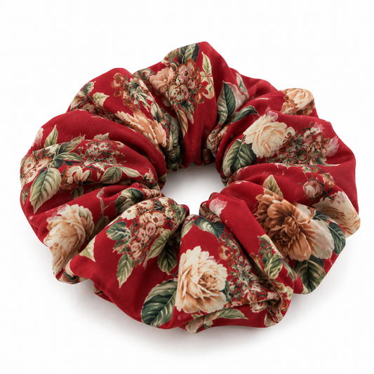 Wild Rose Scrunchie