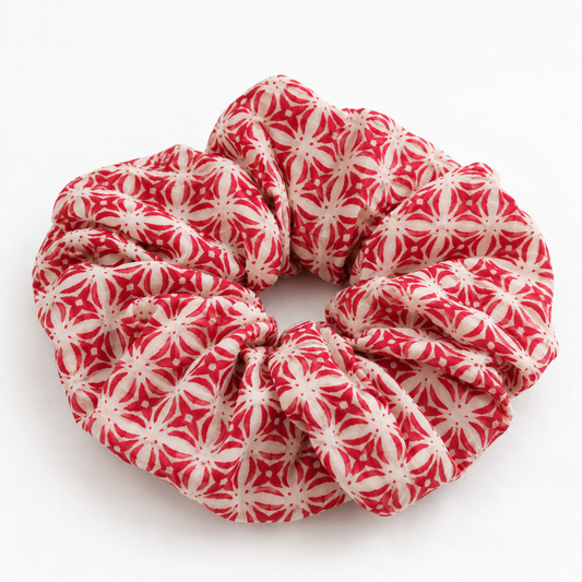 Firelight Petals Scrunchie