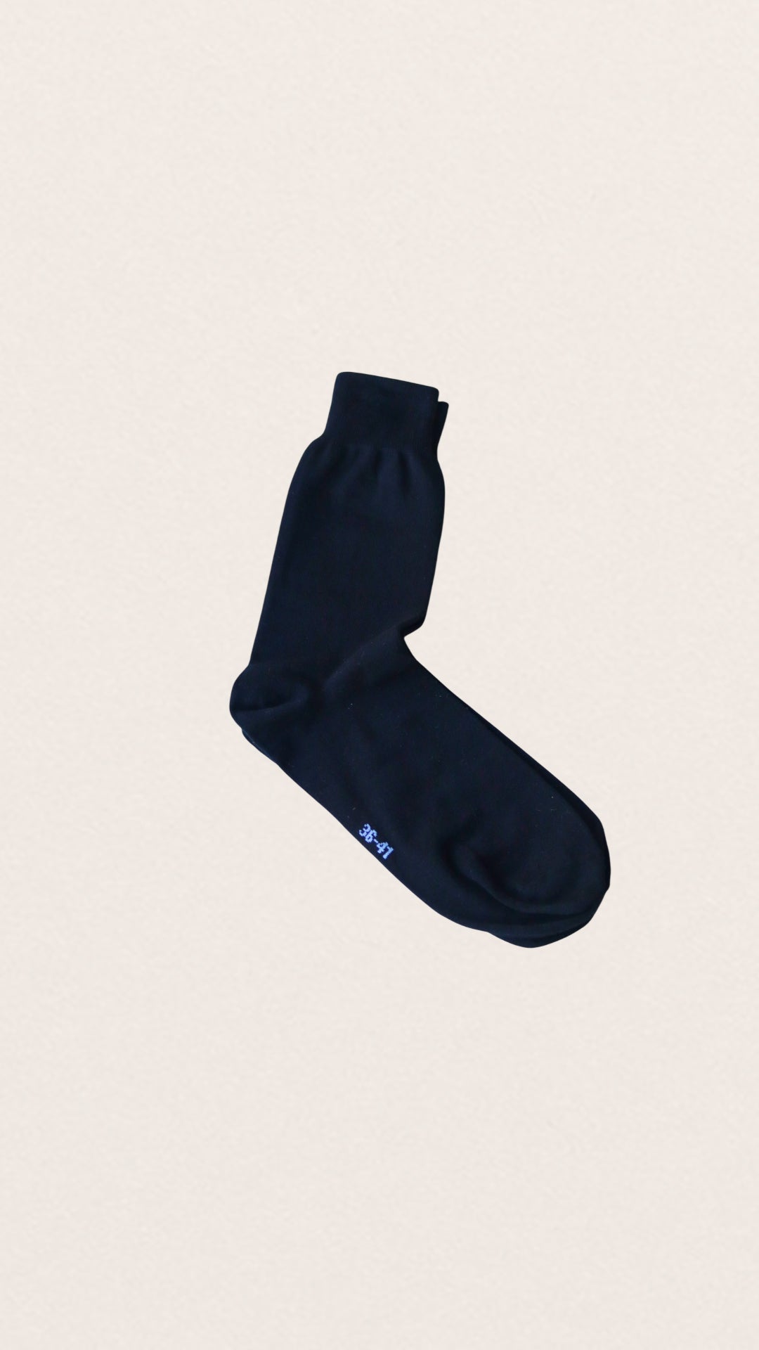 Everyday Cotton Socks – Black