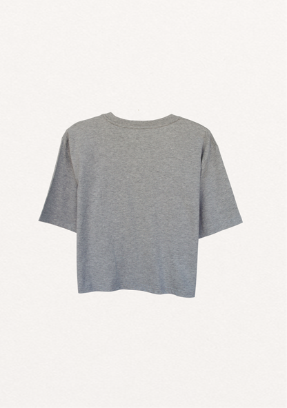 Wild Crop Tee - Sports Grey