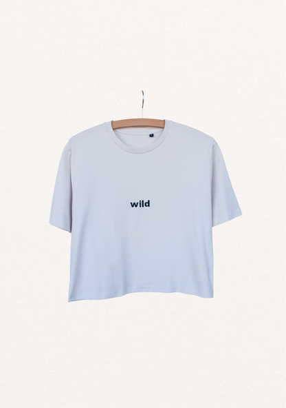 Wild Crop Tee - White