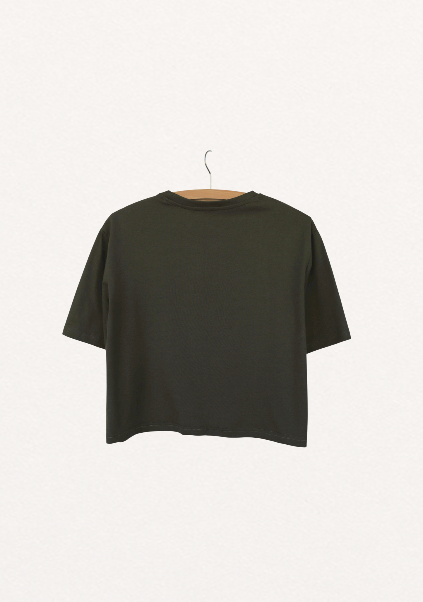 Wild Crop Tee - Dark Olive