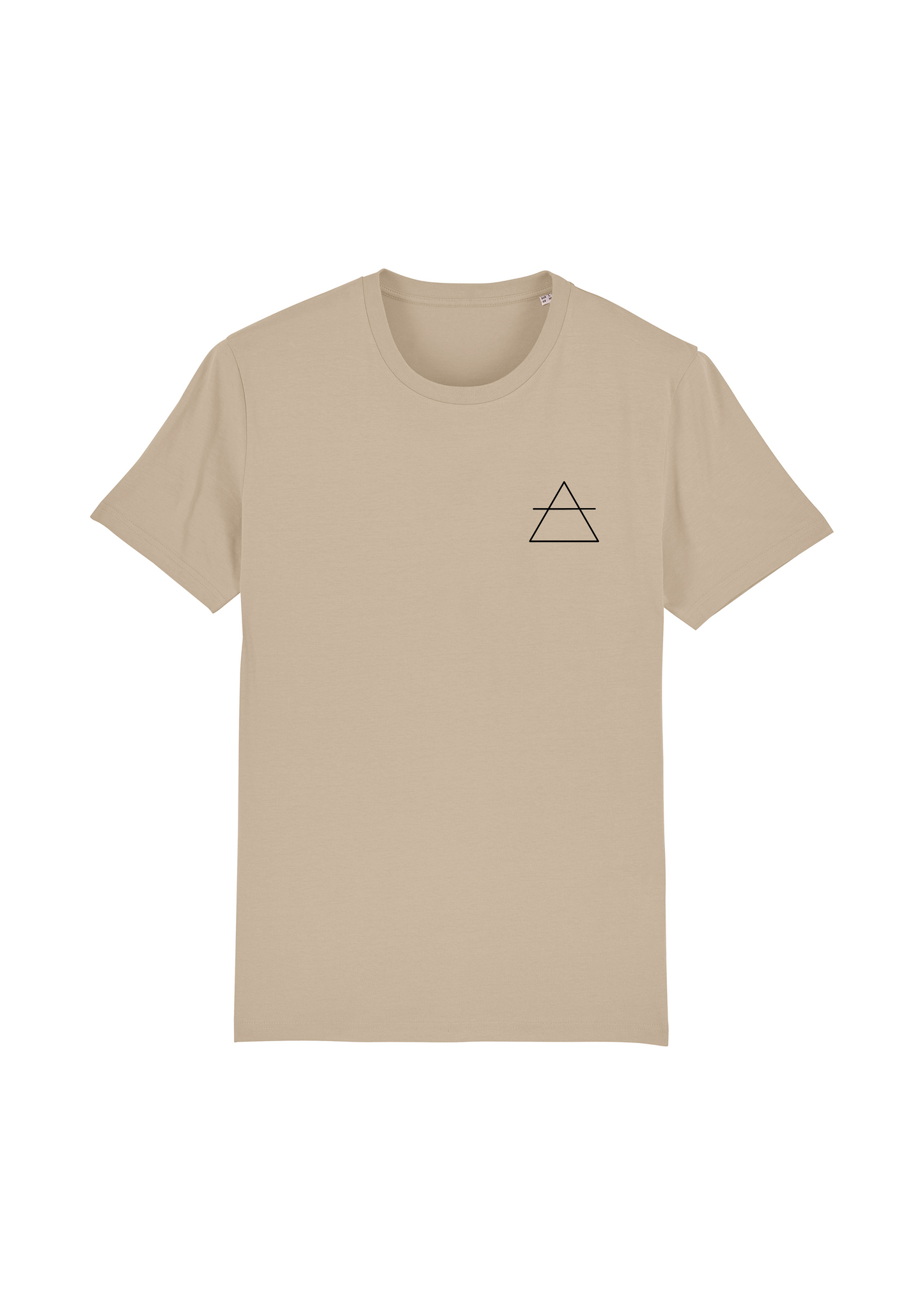 Organic Unisex Tee - Almond