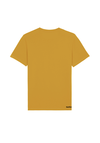 Organic Unisex Tee - Lioness Yellow