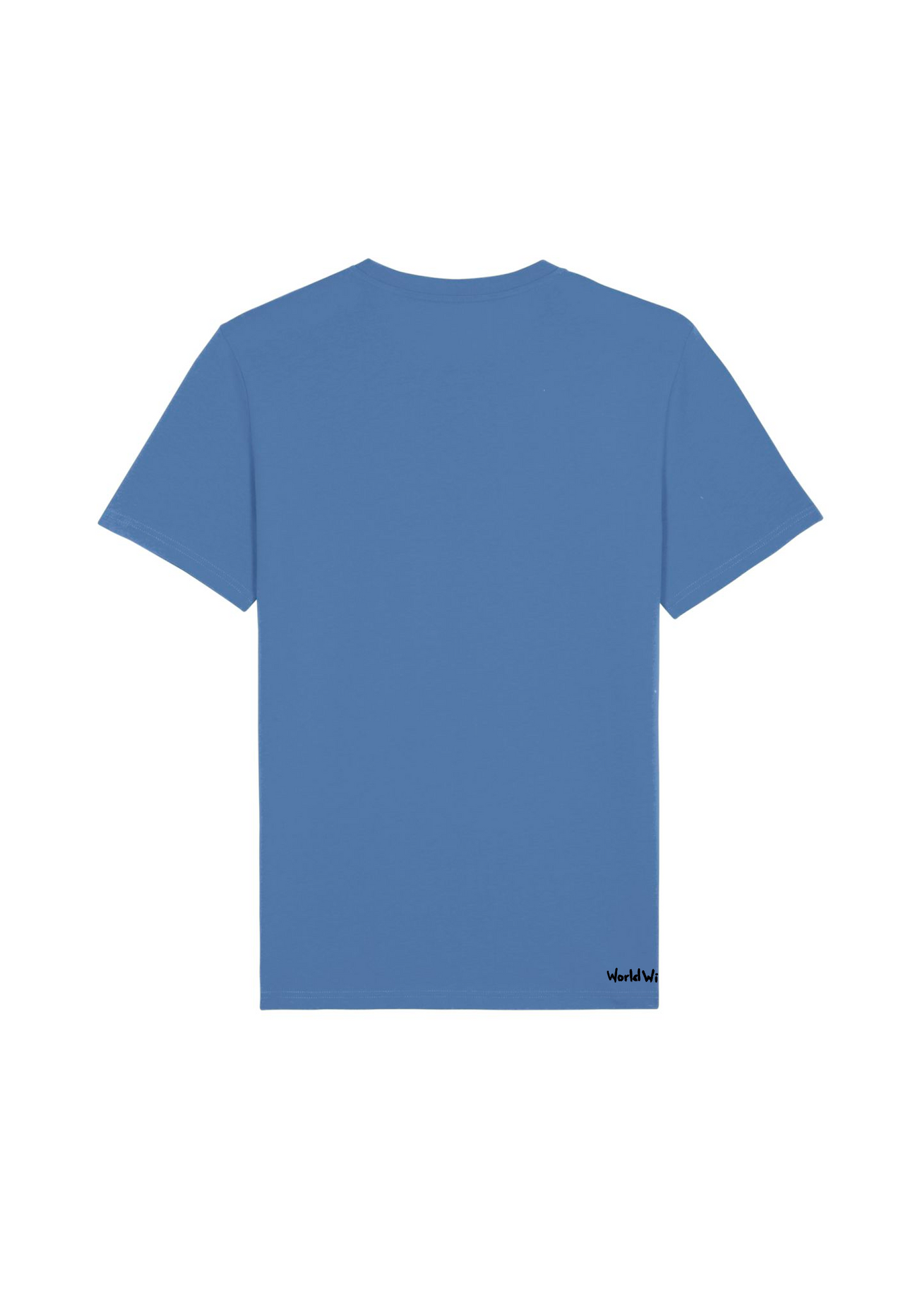 Organic Unisex Tee - Sea Blue