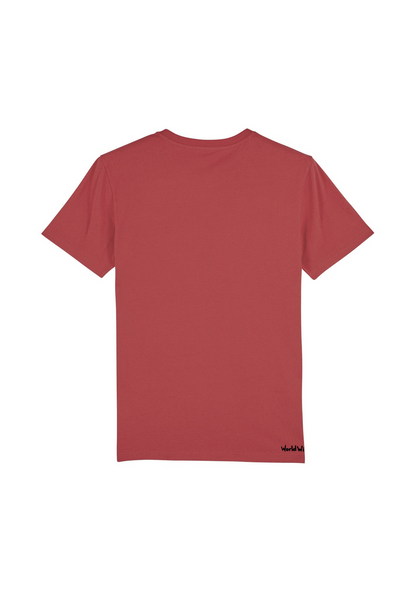 Organic Unisex Tee - Burnt Sienna
