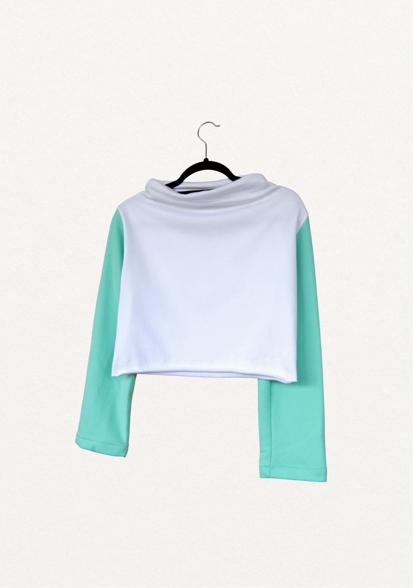 The Winter Crop Top - Mint