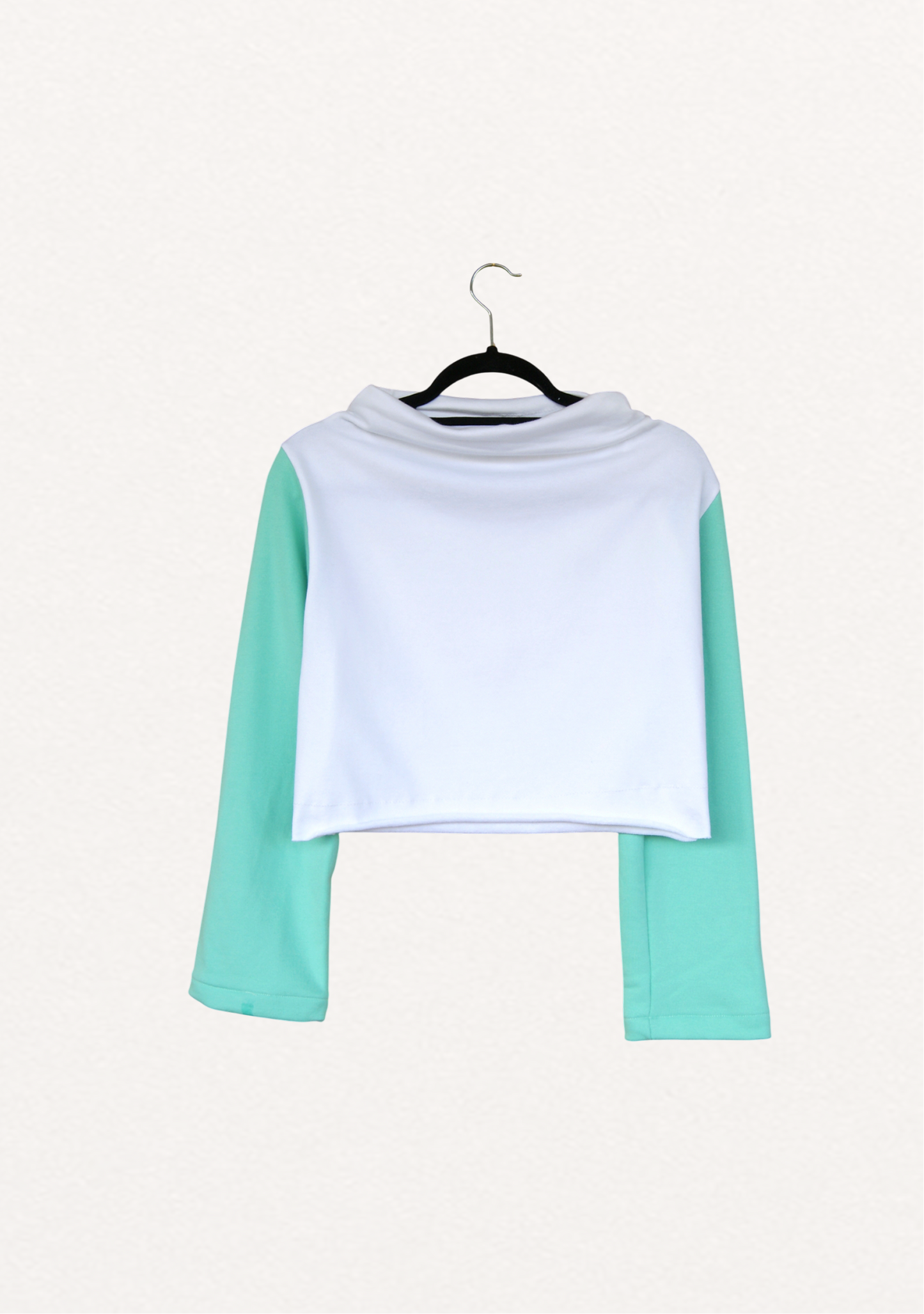 The Winter Crop Top - Mint
